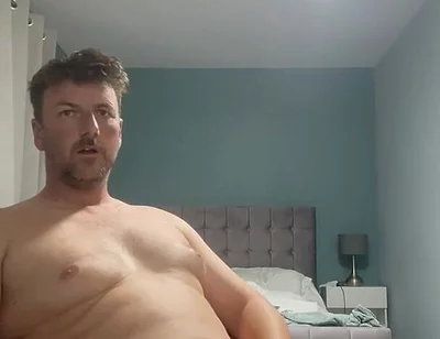 Horny Stepdaddy Wanks and Fingers Arse
