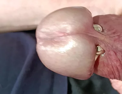 Mature Man's Veined Cock Masturbation