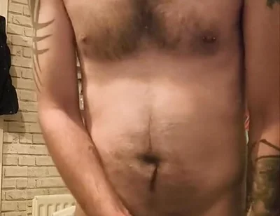 Big Dick Wanking and Smoking