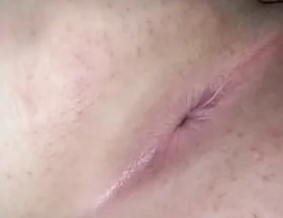 Big-assed Femboy Squeezing His Ass
