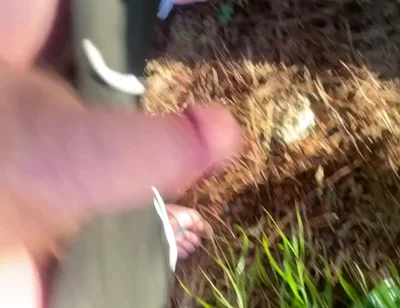 A Redhead Boy Went for a Pee in the Woods and His Friend Followed Him