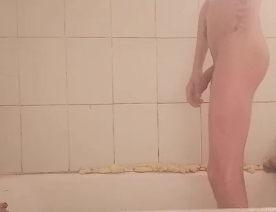 Guy Bathing