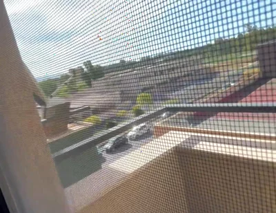 Too Cum From Balcony Almost Caught by Neighbors