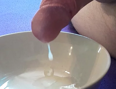 Young Ginger Uncut Dick Ruined Cum Floating