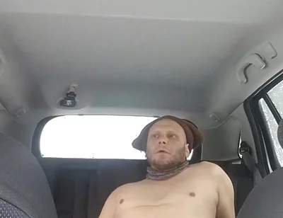 Back Seat of the Car in Parking Slot
