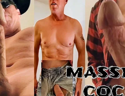 Massive Cock Delivers Massive Cumshot From Jeans