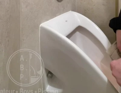 Caught the Guy Pissing in the Next Urinal