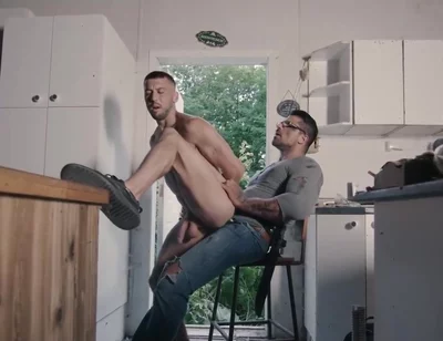 Rookie Cop Meets His Match In Roughed-up Captive - Ryan Bones And Shane Jackson