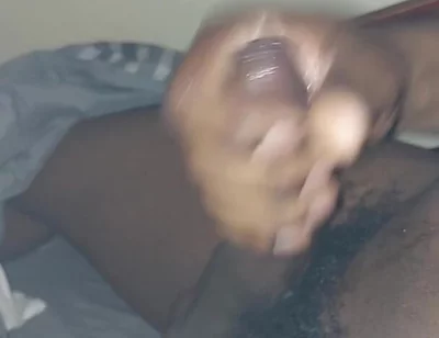 Huge Cum Fountain Out of My Thick BBC