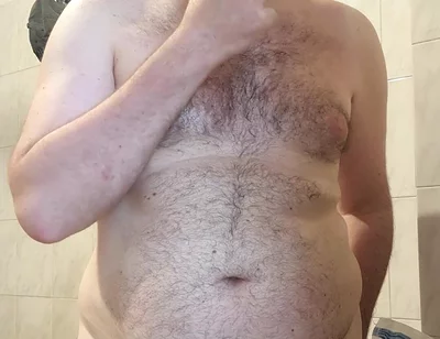 Naked Boy in Bathroom