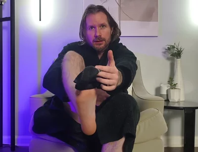Adonis Slow Sensual Foot Tease