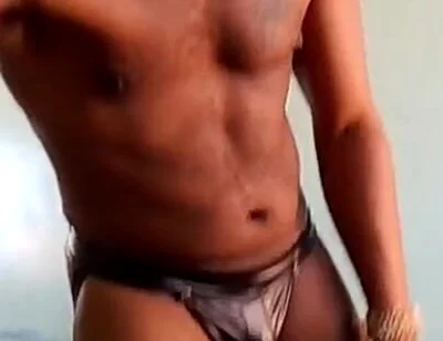 Hot Leather Jock Jerk off!