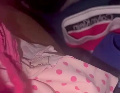 Lazy in Bed Wearing Panties.