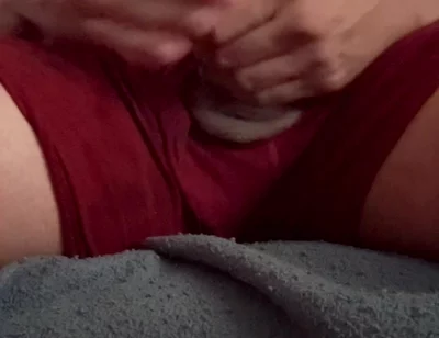 Latino Guy Relaxing and Teasing His Bulge