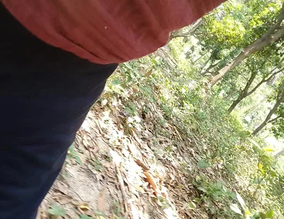A Asian Boy in Forest Handjob Foking