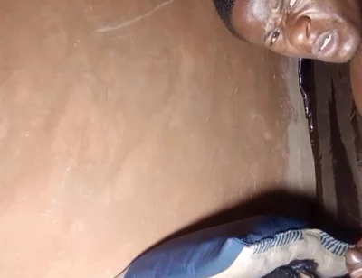 Cum Like Man in Sambisa Forest Room