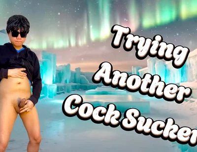 Straight Man Letting Another Guy Suck His Cock Aside From His Friend