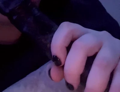 Sucking My Dildo Getting It Nice and Wet