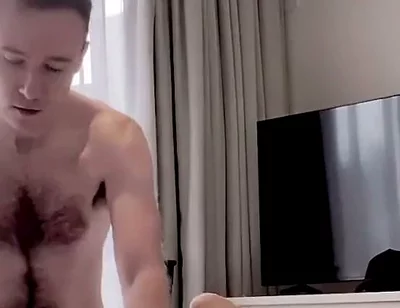 Chris Stark Dominates Beau Grinsell - Hard Fuck & Massive Facial
