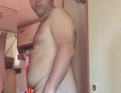 All Naked in Camper
