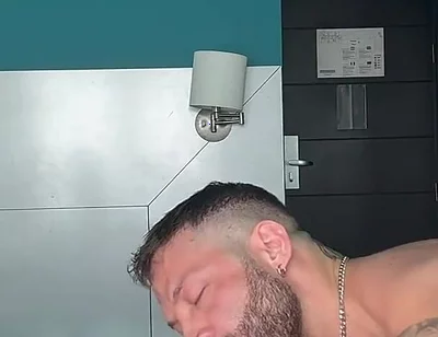 Muscle Bottom Takes Big White Monster Cock Deep