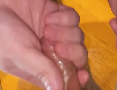 Two Uncut Cocks Play Together - Foreskin to Foreskin, Glans to Glans