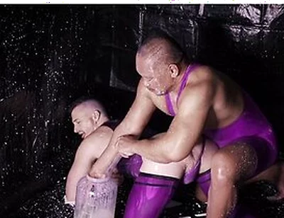 Muscular Asshole Gets Fed With Lots Of Milk With Axel Abysse And Rose Bud