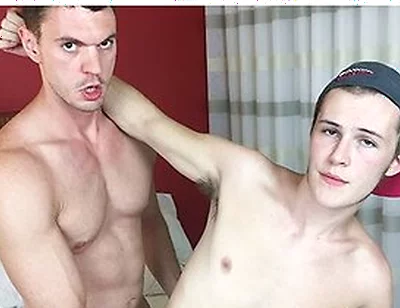 Brandon Blake Creampies Bottom Ashton Grants Hungry Hole