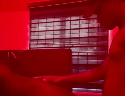 College Twink Friends Fuck After College Under Red Lights