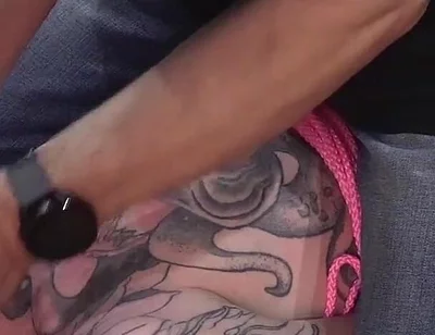 Niki Stuck Tight! Pink Rope & Duct Tape Session