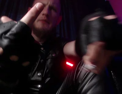 Alpha in Leather - Smoking Domination