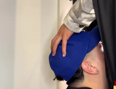 Gloryhole Bro Homie Sucks Big Uncut Cock Glory Hole
