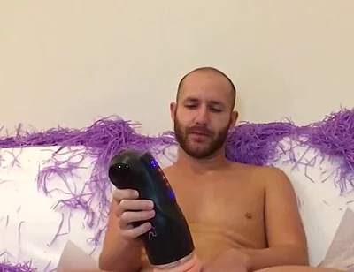 Fleshlight Machine on Couch