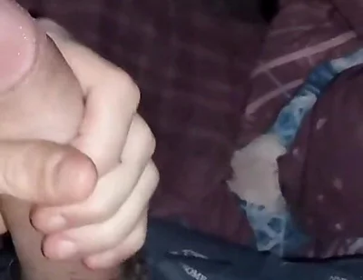 A Strong Erection at Night and a Little Masturbation!