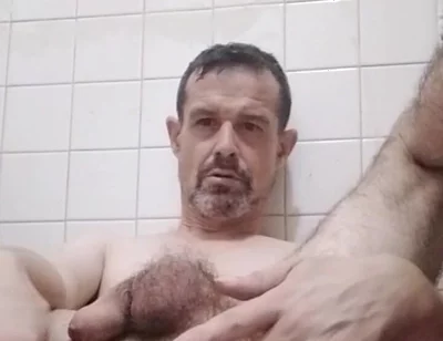 Cute Young Stepdaddy Fingering His Hairy Hole Until Prolapse