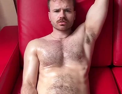 Ftm Solo Masturbation: Massage Oil, Hairy Bush, Feet, Squirting