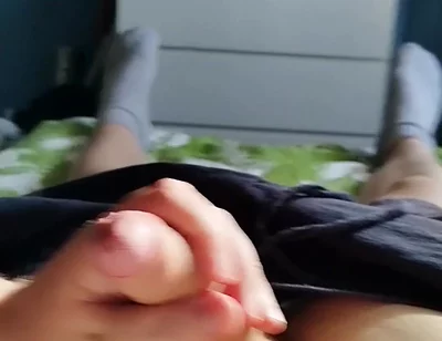 Close up Short Stroking From Hubby