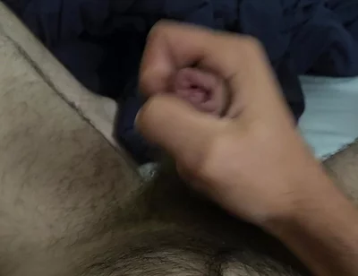 Wanking My Big Hard Cock POV