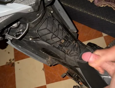 Cum of My Bike