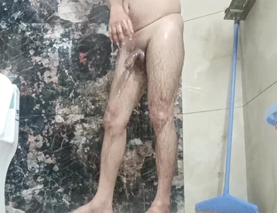 Indian Desi Police Officer Get Sucked and Shower with Neighbour and Army Officer