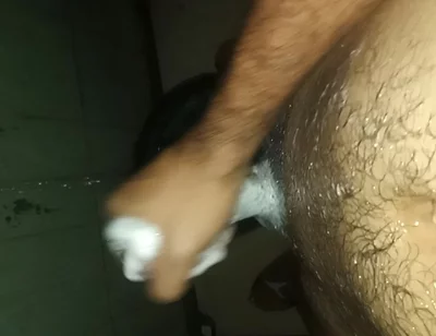 Man in the Shower Licks His Shoulder and Suddenly Feels Like Masturbating