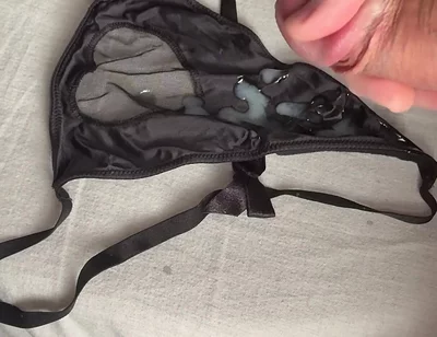 Cum on Wife’s Panties 10