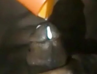 Passionately Stroking My BBC Cumming Hard