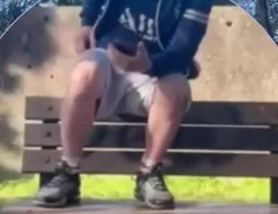 Amateur Boy Lost a Bet and Had to Expose and Touch His Cock in a Park