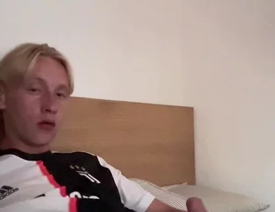 Soccer Bro Horny Masturbating