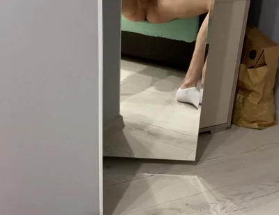 Jerk off in Front of the Mirror