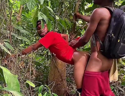 Two Class Mate Fucking in a Bush