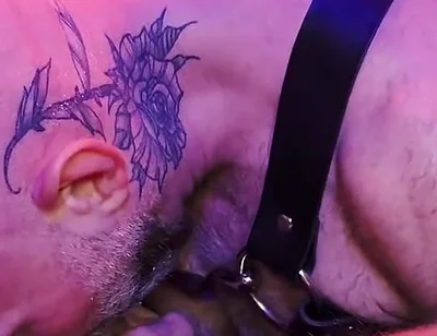 Leather Sling Obedience Mason Cross's Hardcore Dungeon Less