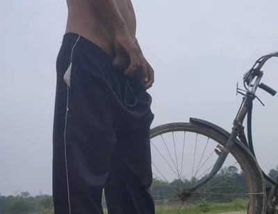 Outdoor Roadside Gay Men Masturbation Sex Video