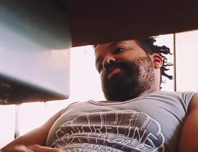 Hot BBC Stepdaddy Strokes Wet Cock and Cums All Over Himself